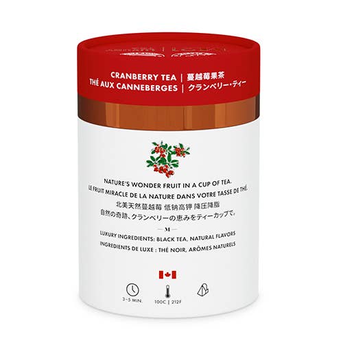 Cranberry Luxury Tea - 12ct Canister
