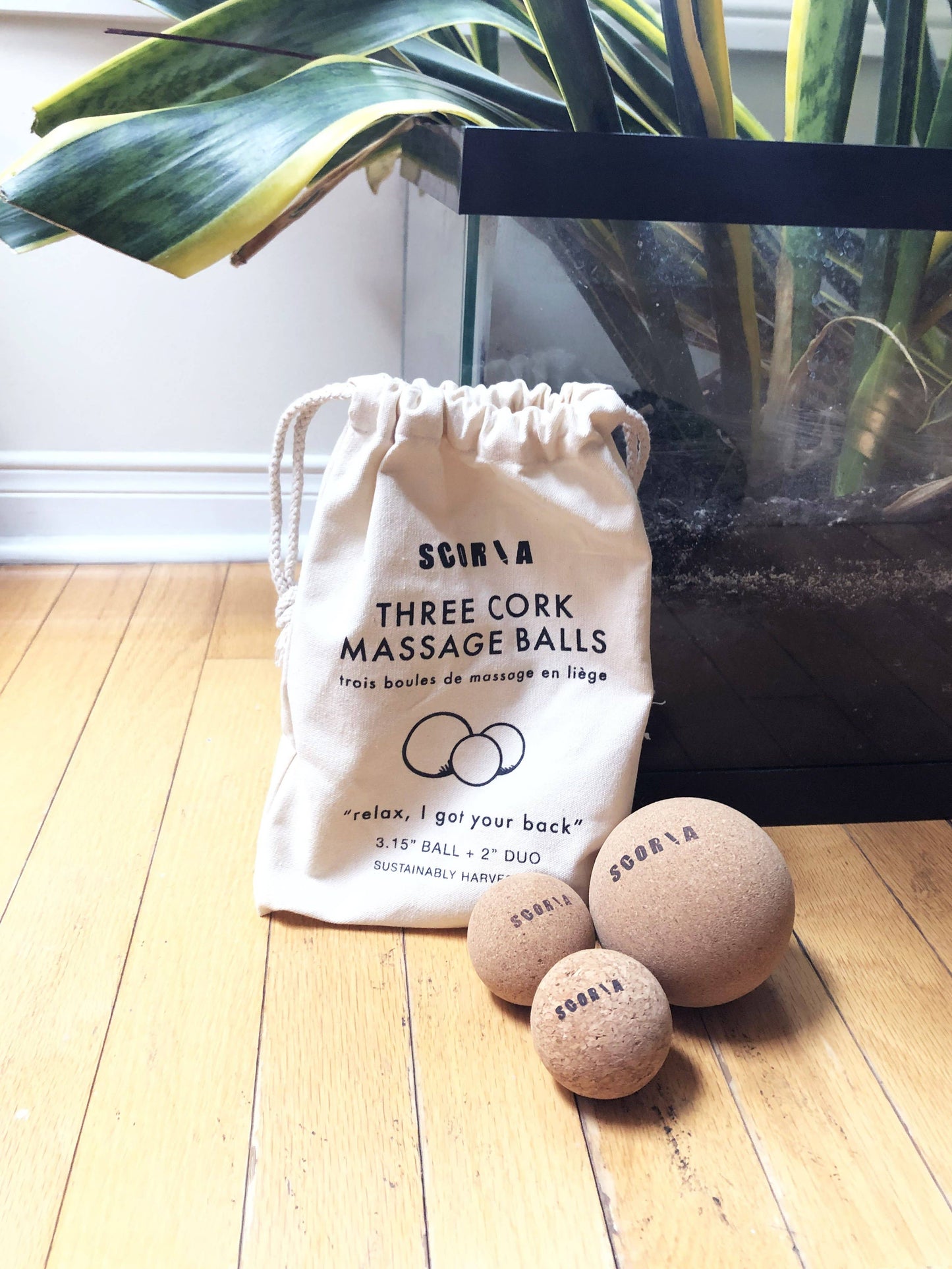Cork Massage Balls by Scoria