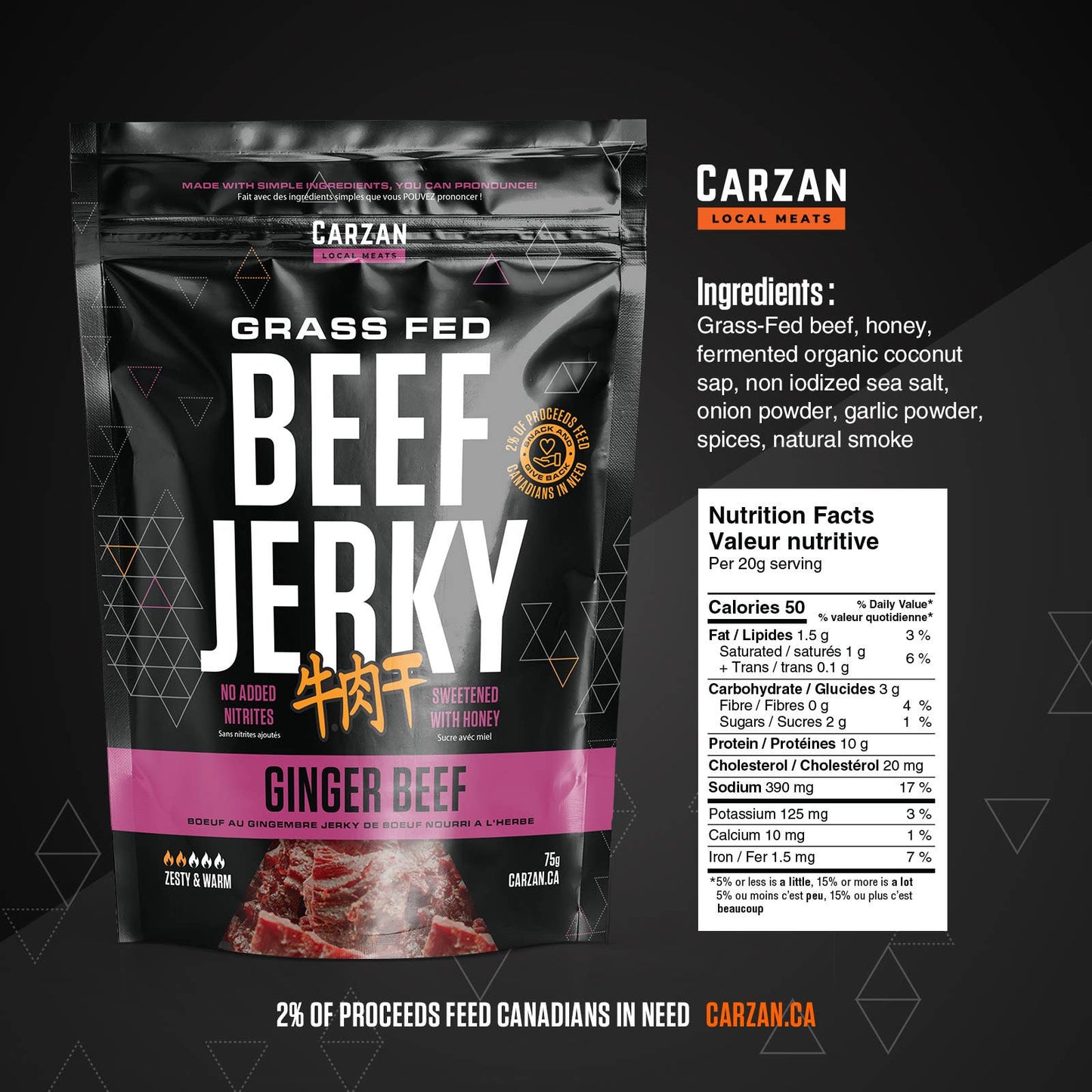 Ginger Beef Jerky
