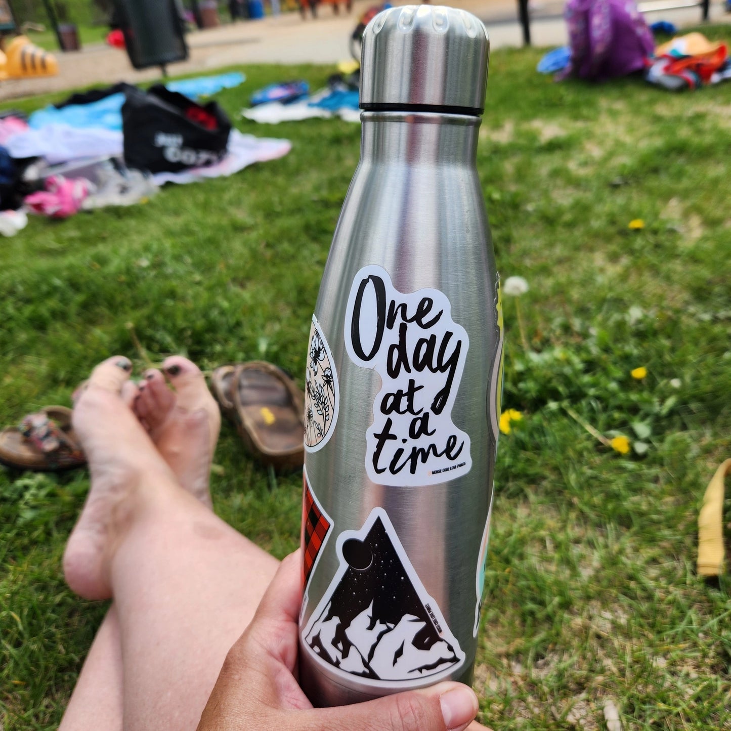 One Day At A Time Sticker