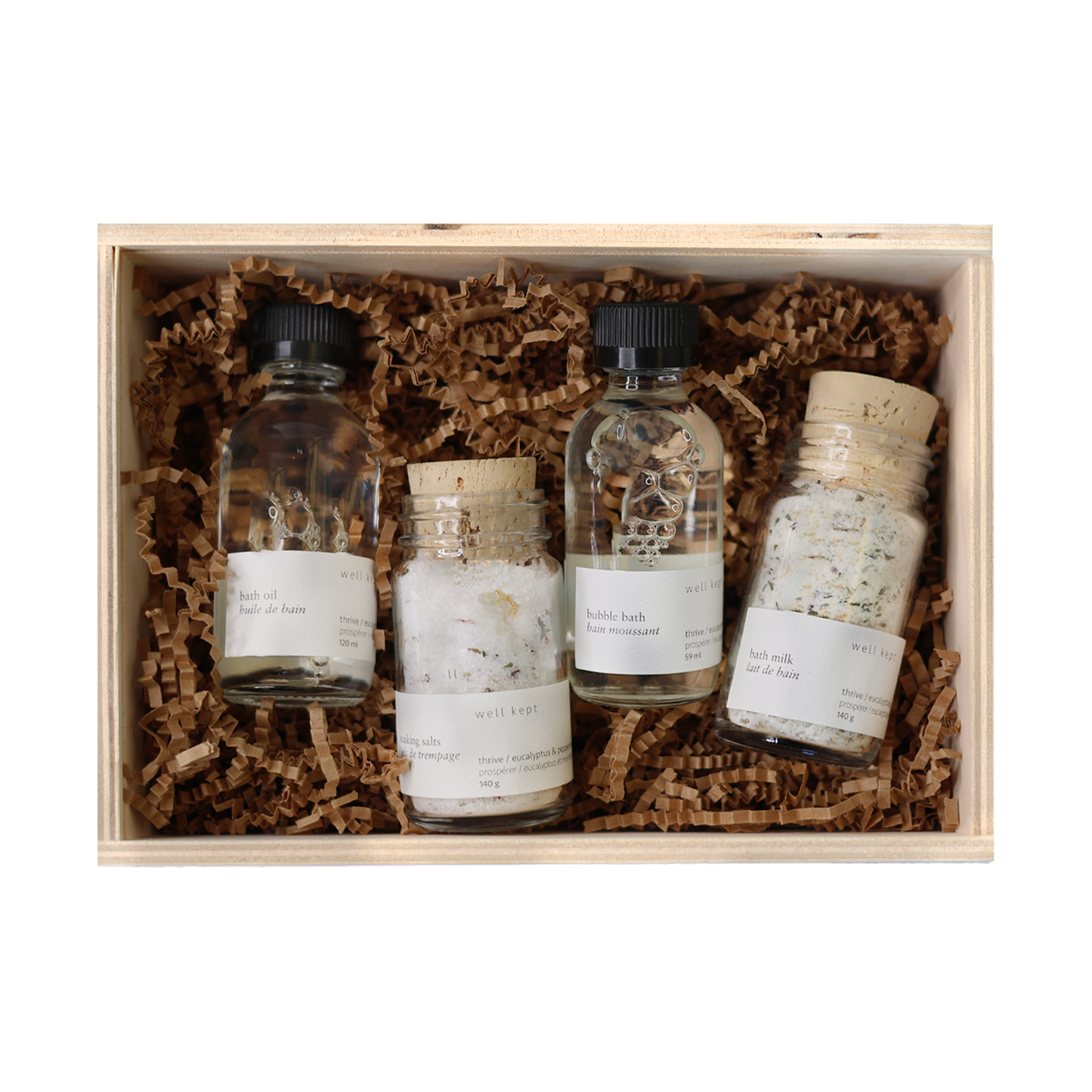 Bath Soak Gift Set - Thrive - All natural, made in Canada