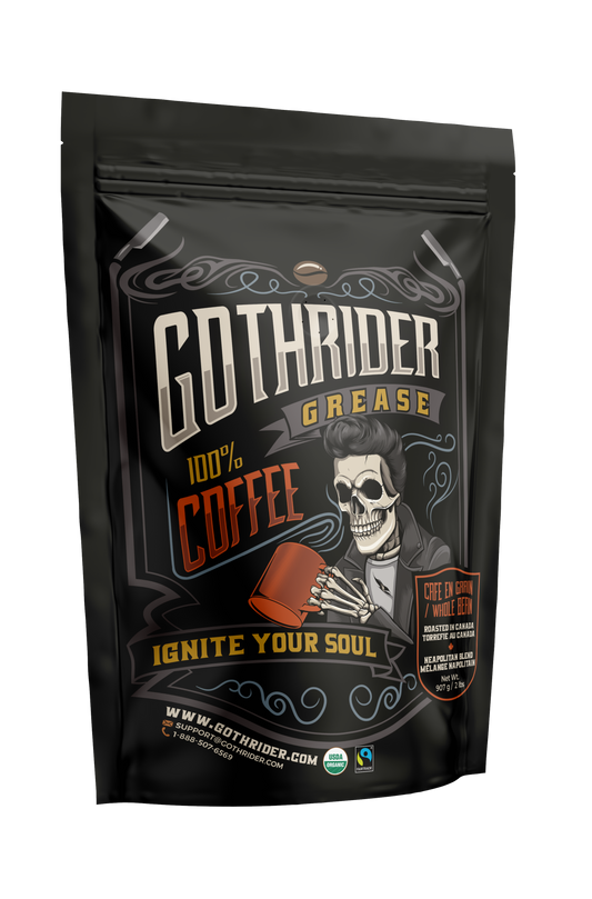 GothRider Grease Coffee: 12 oz (340g)