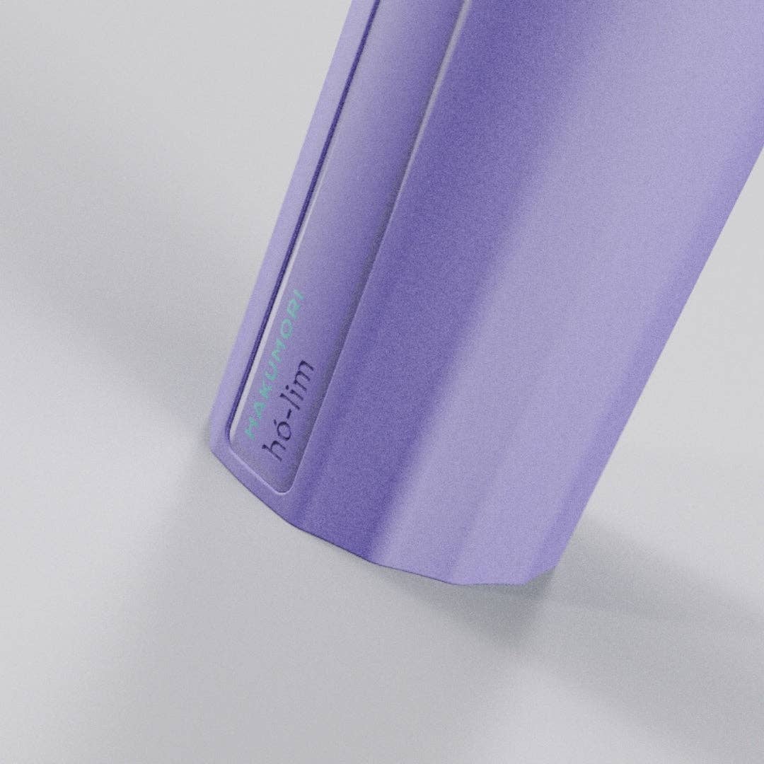 Strawless Boba Tumbler: Blueberry