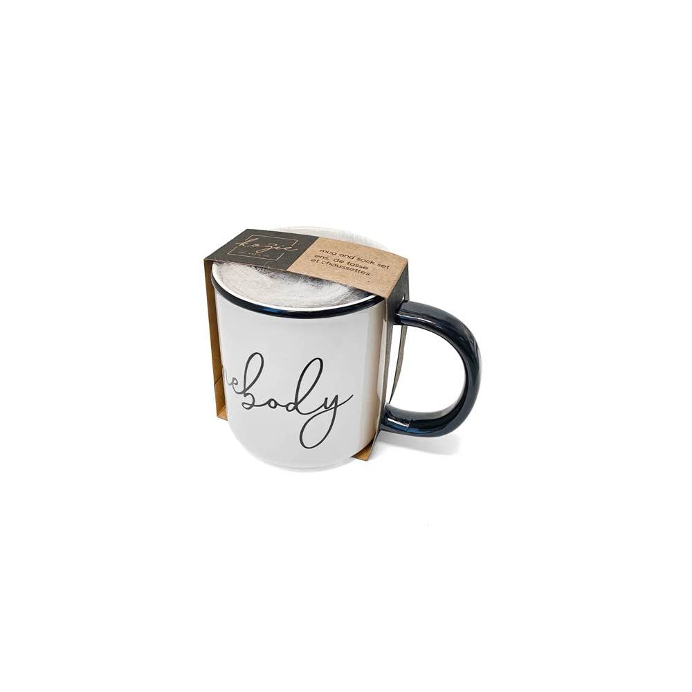 Homebody Mug and Sock Set