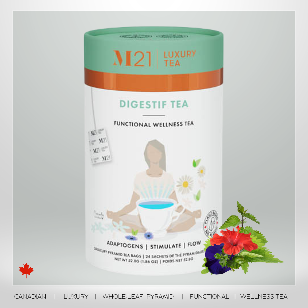 Digestif Luxury herbal tea - 24ct Canister