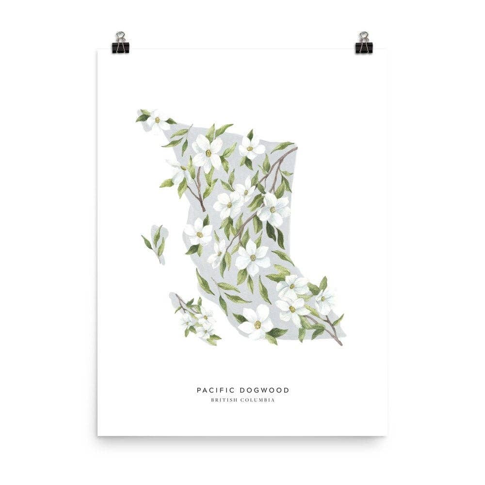 British Columbia Dogwood Art Print