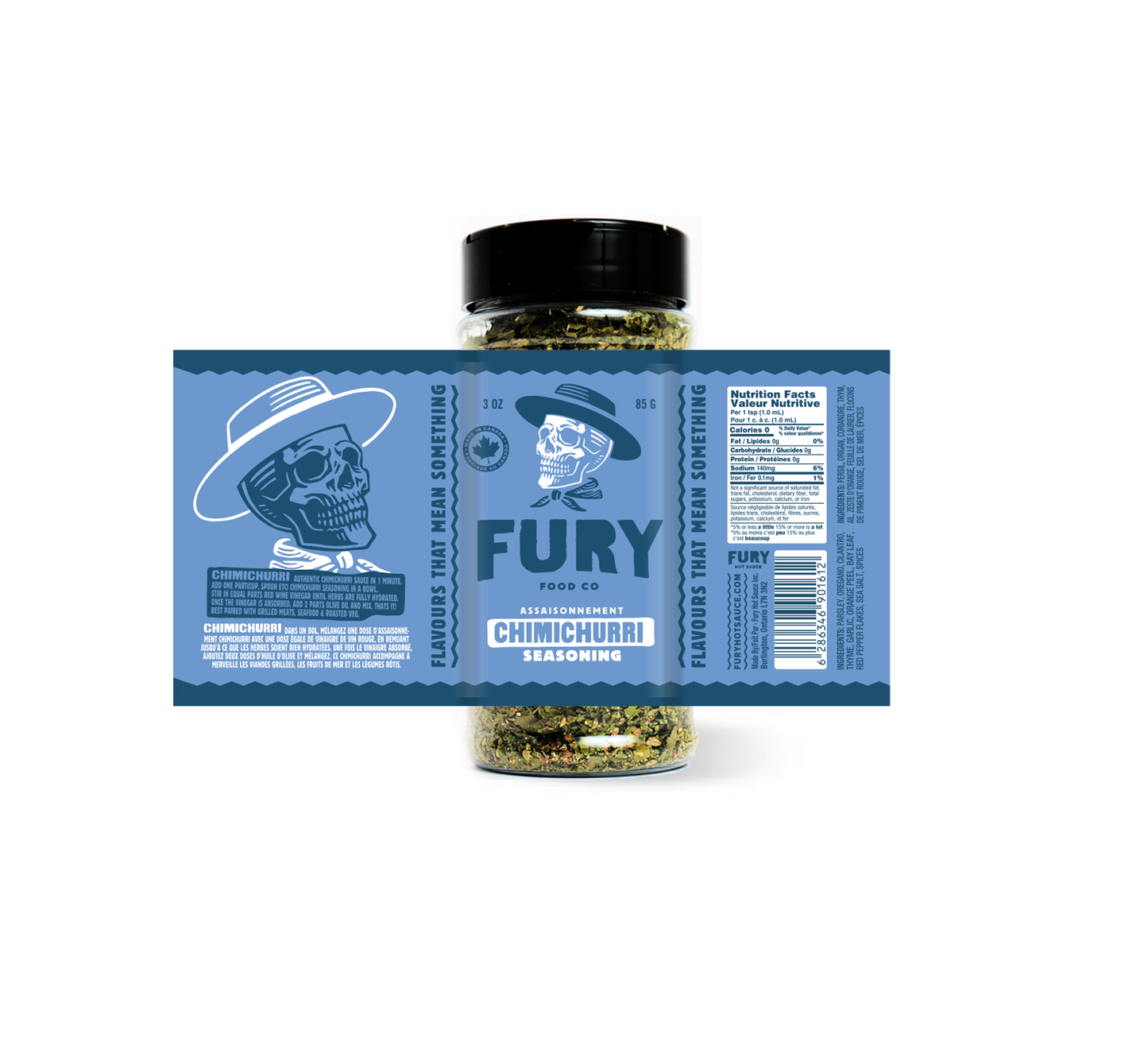 1-2-3 CHIMICHURRI SEASONING-MIX