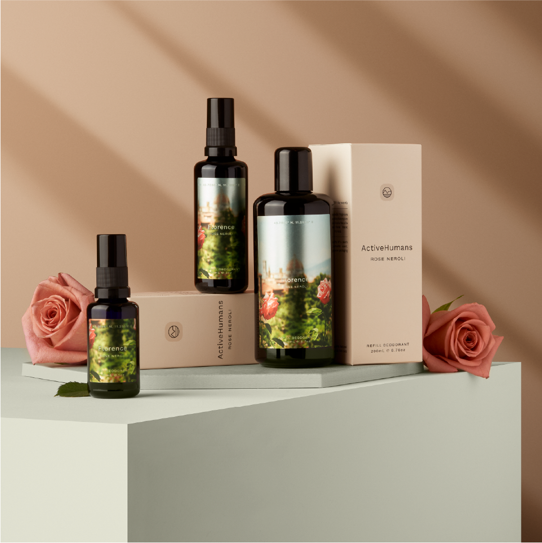 Deodorant Spray ROSE NEROLI: 30 mL