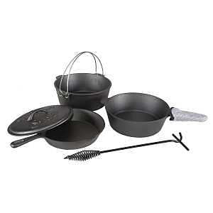 Stansport Cast-Iron Cookset