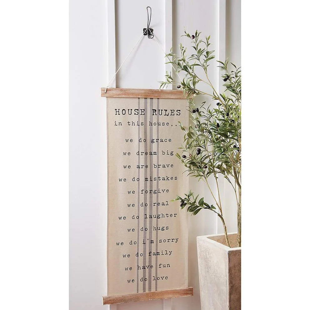 Rules Fabric Hanger