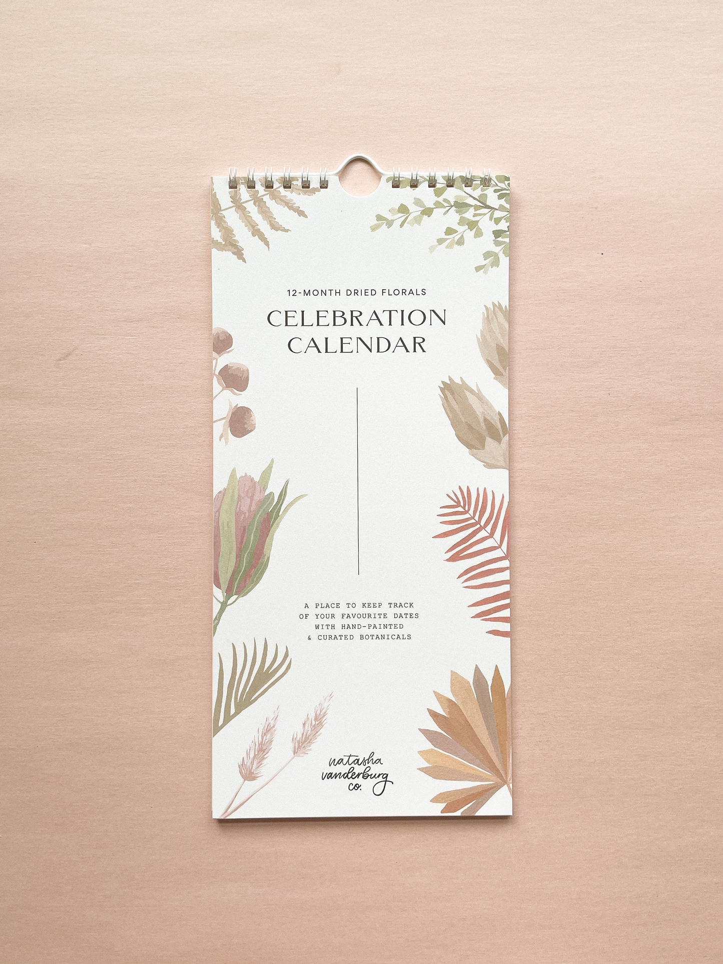 Dried Florals Celebration Calendar