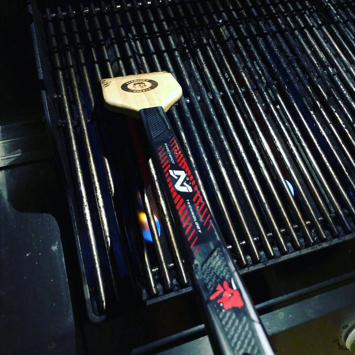 Harmsen's Hockey Stick Wood BBQ Scraper