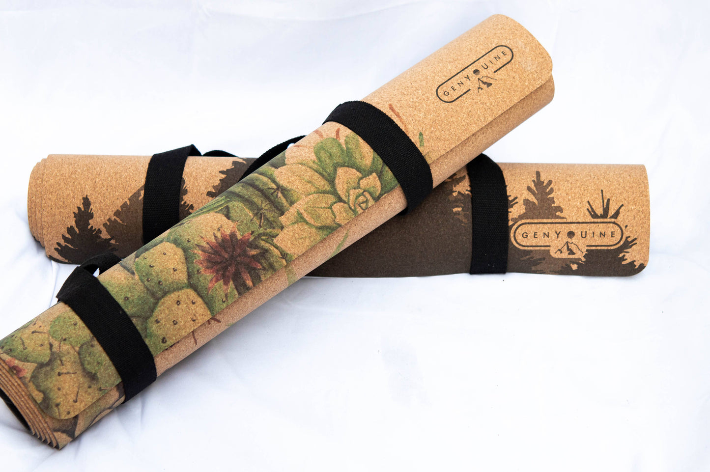 Cork Yoga Mat - Bear
