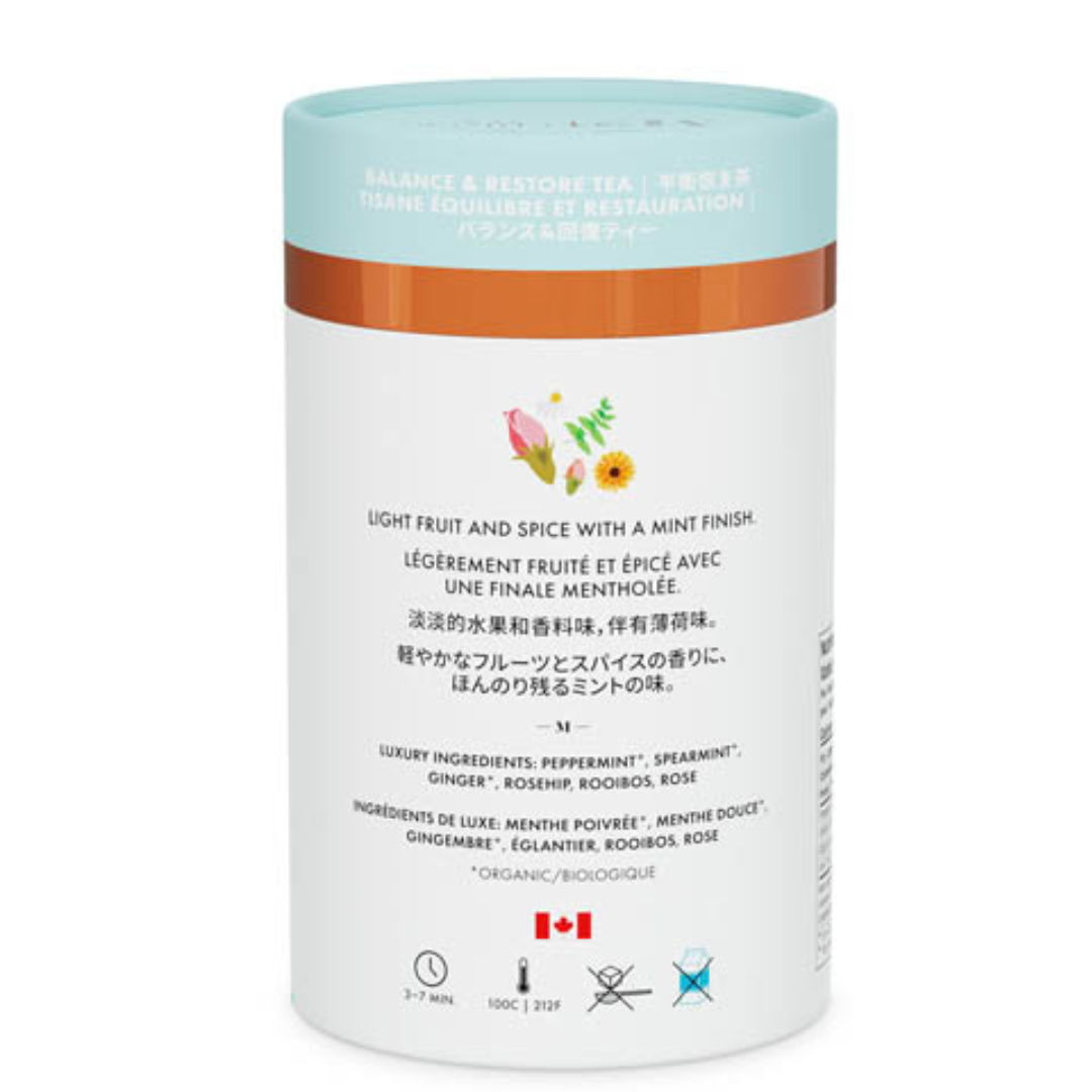 Balance and Restore Luxury herbal tea - 24ct Canister
