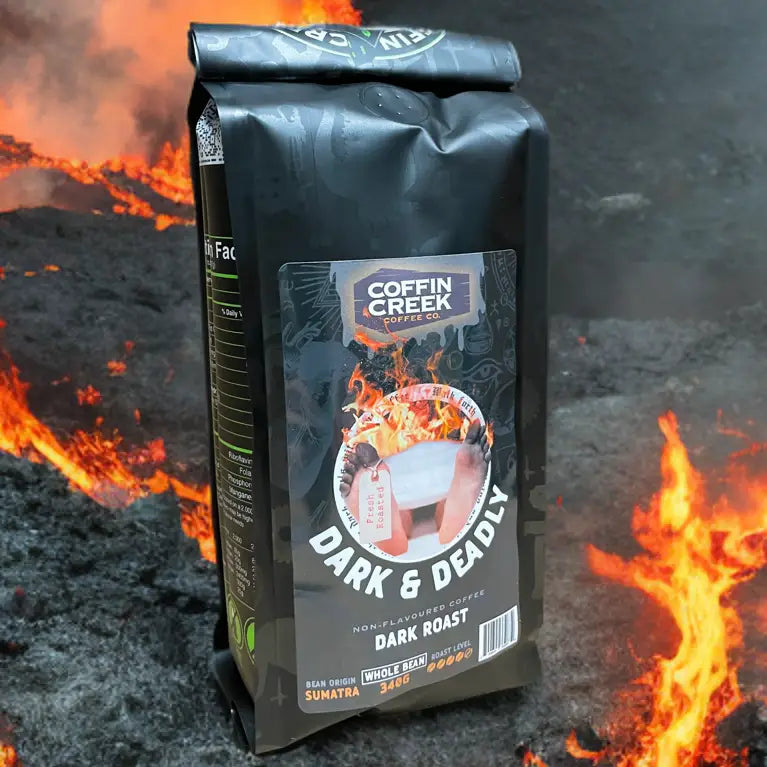 Coffin Creek Dark & Deadly Dark Roast Coffee