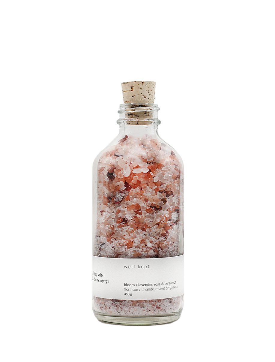 Soaking Salts - Bloom - 450g (all-natural, handmade)