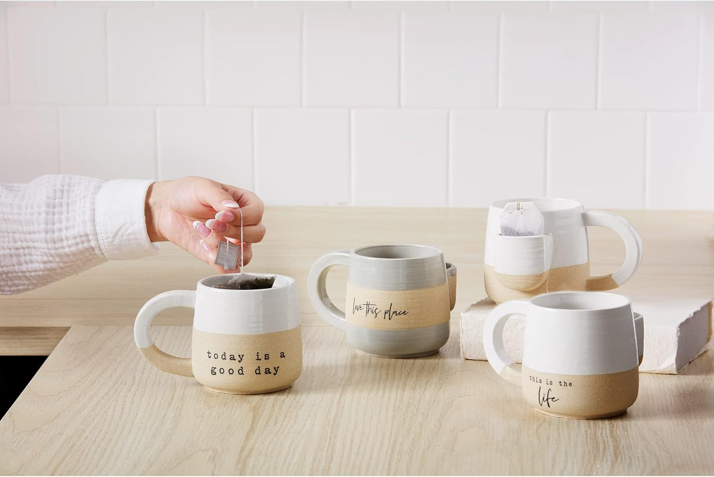 This Life Stoneware Tea Mug