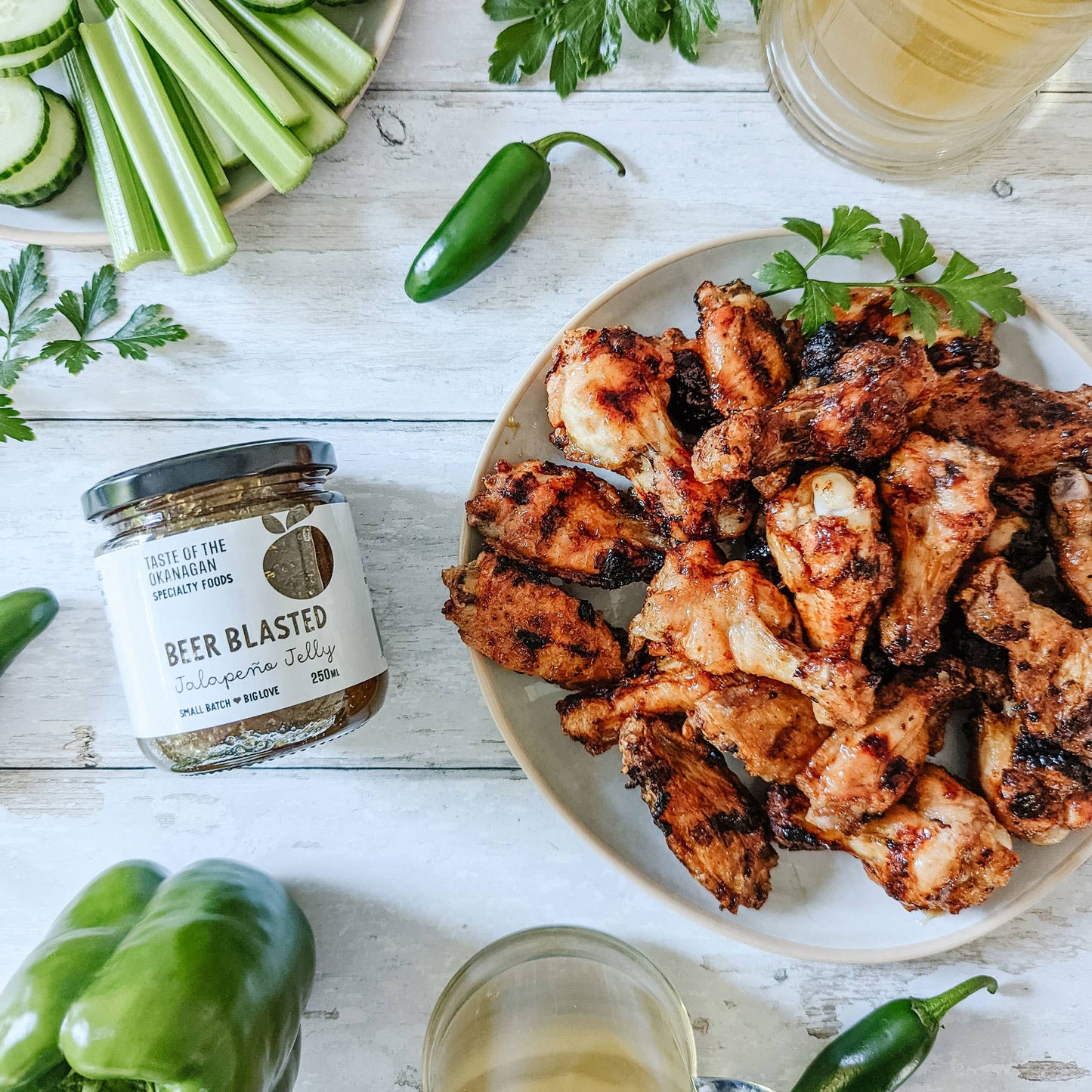 Beer Blasted Jalapeno Jelly