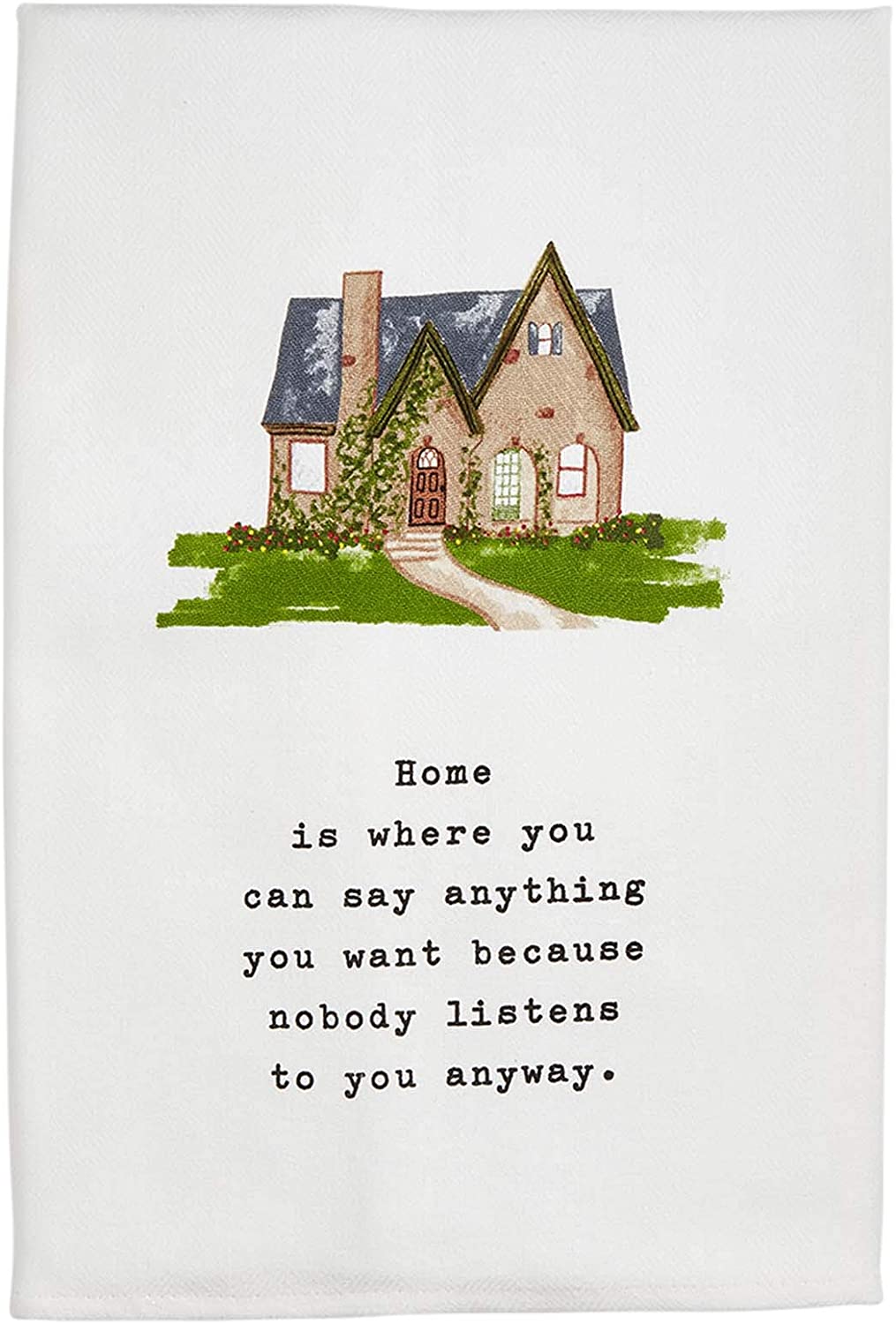 Nobody Listens Dish Towel