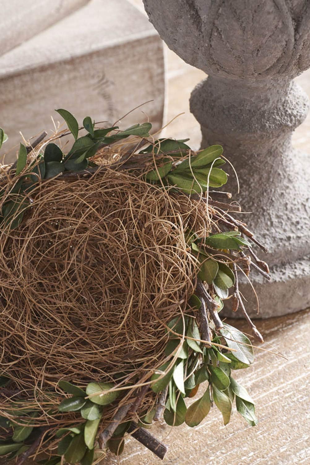 Boxwood & Grass Nest