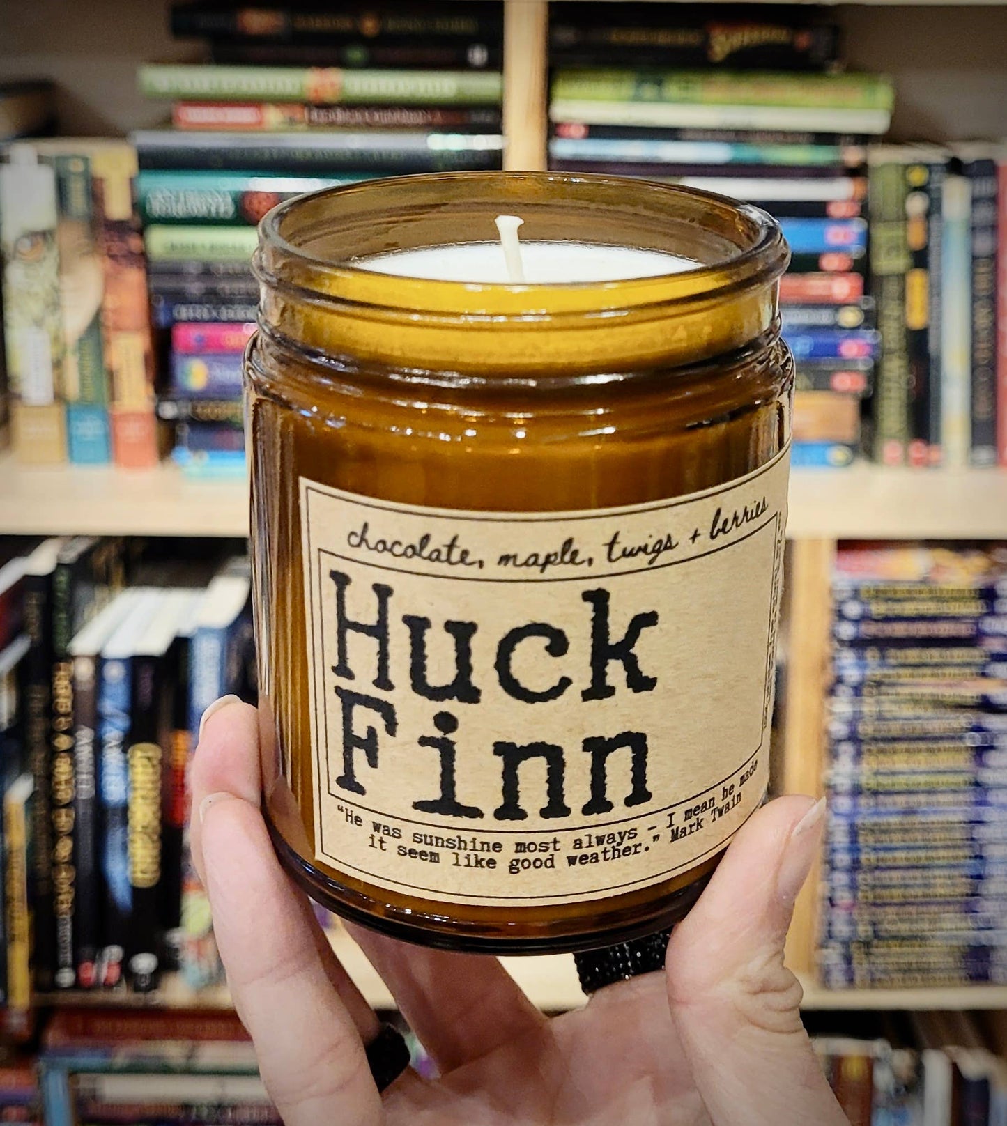 Huck Finn - Chocolate & Maple Scented Candle