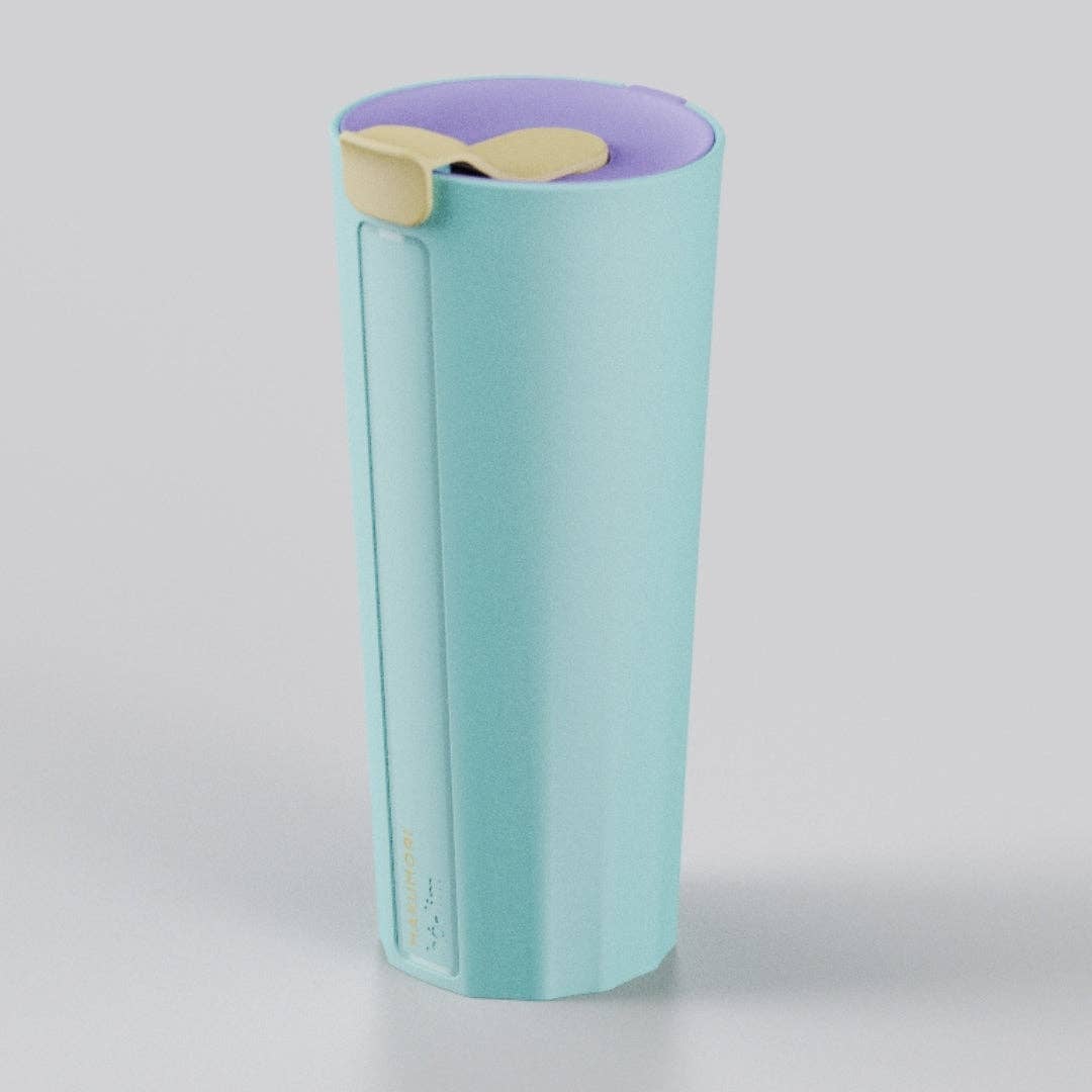 Strawless Boba Tumbler: Lemon