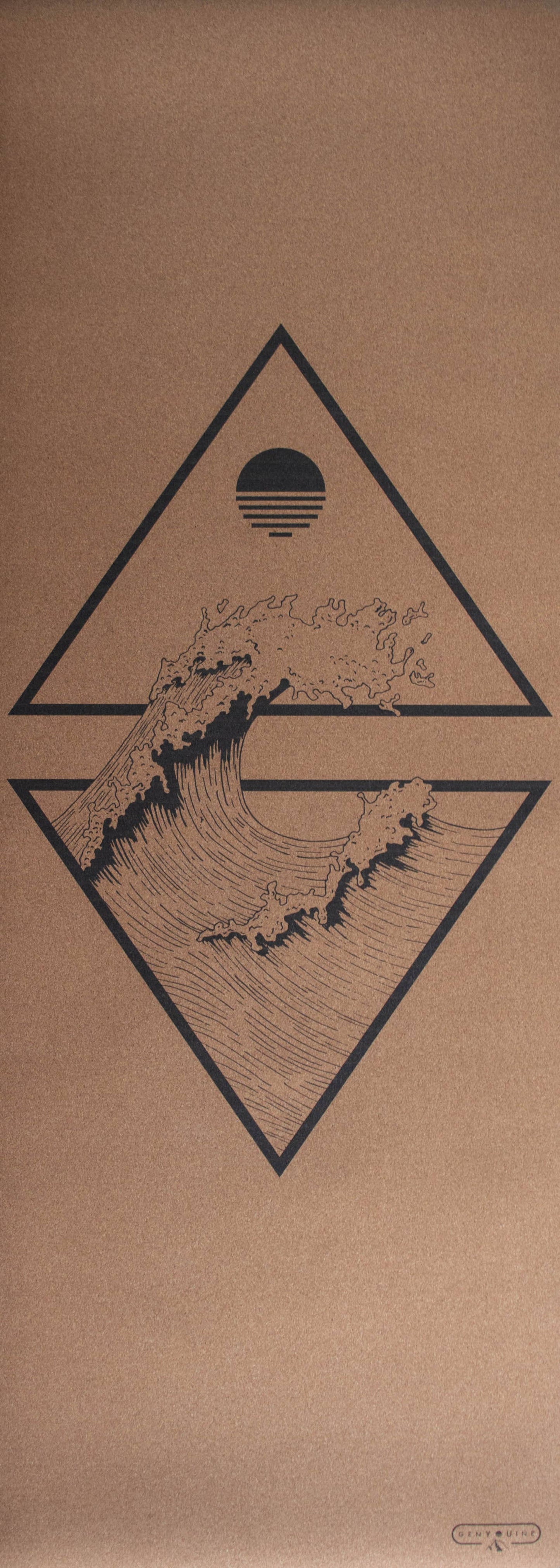 Cork Yoga Mat - Sea
