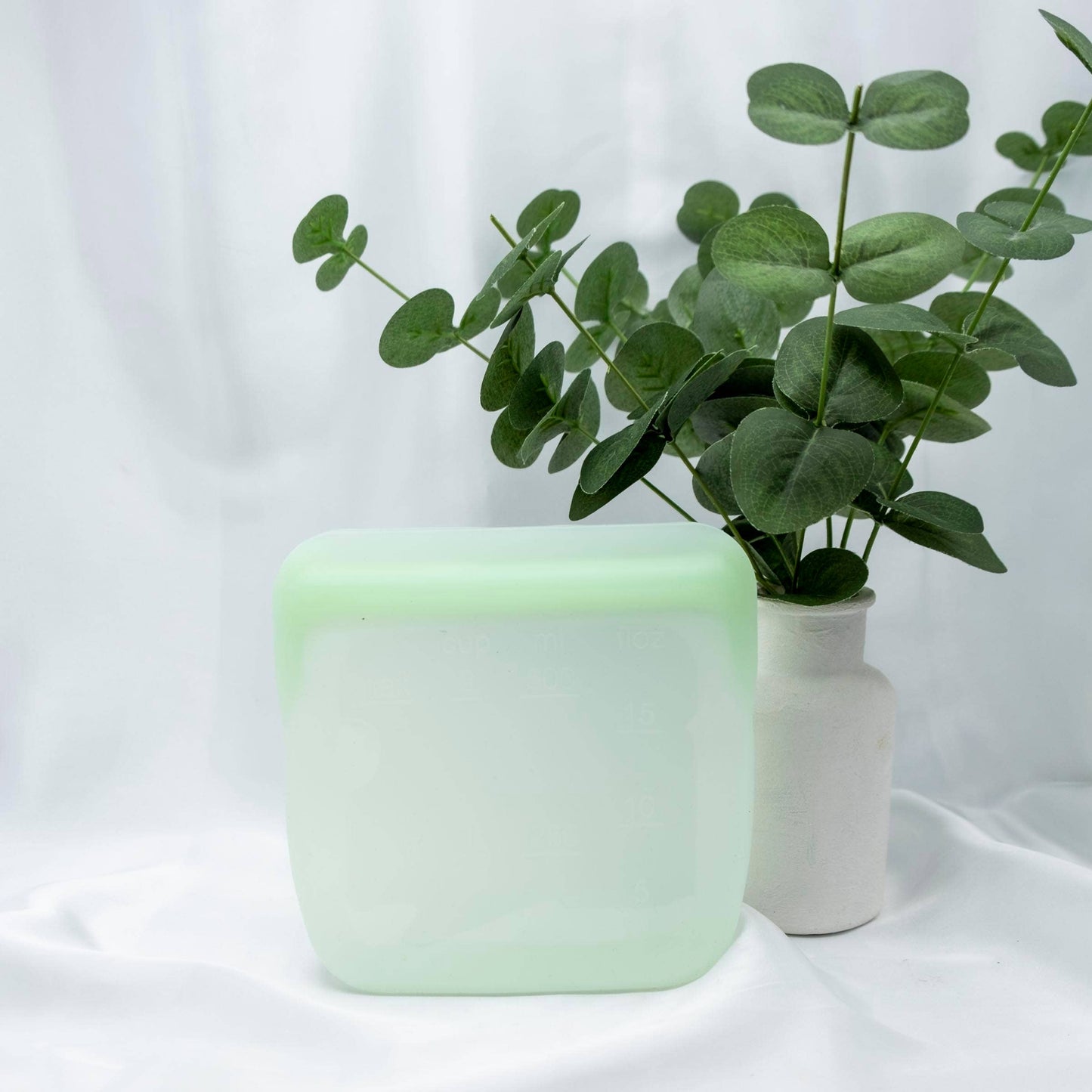 Silicone Reusable Bag: Air (Clear Medium)