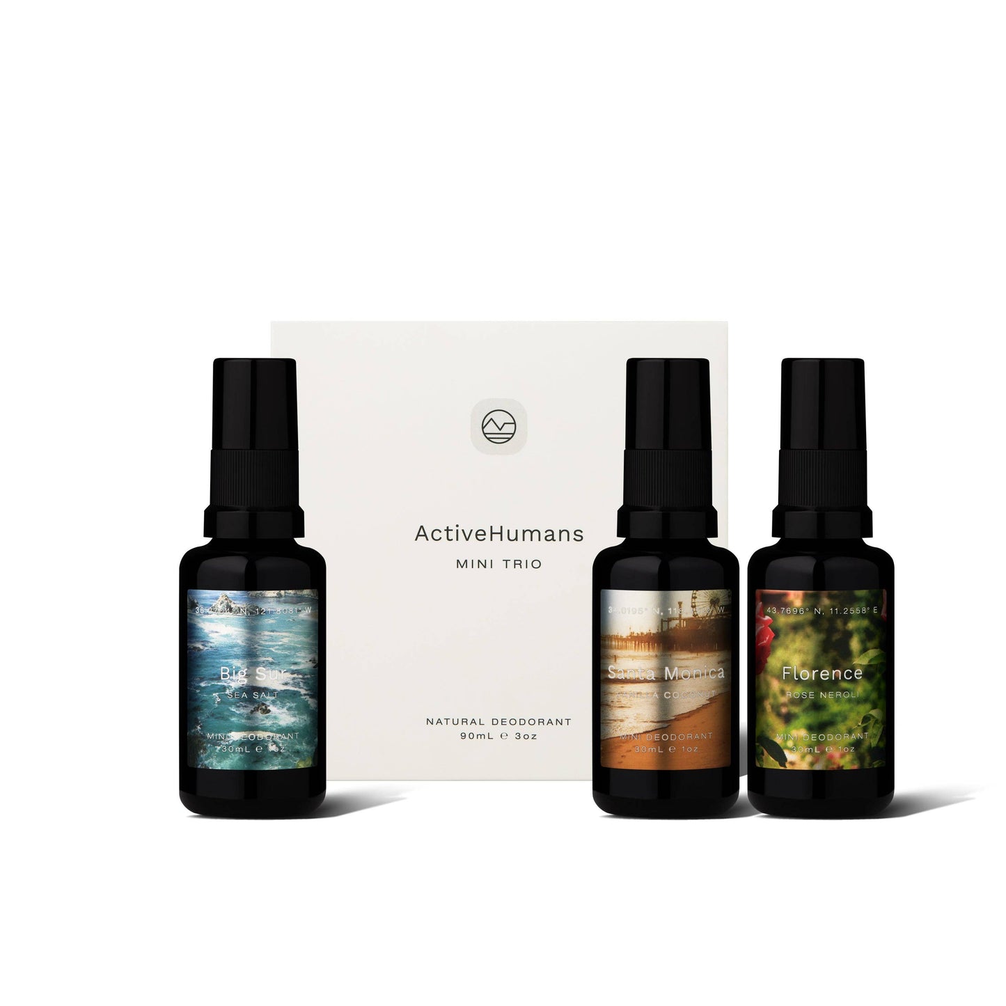 Deodorant Spray MINI TRIO