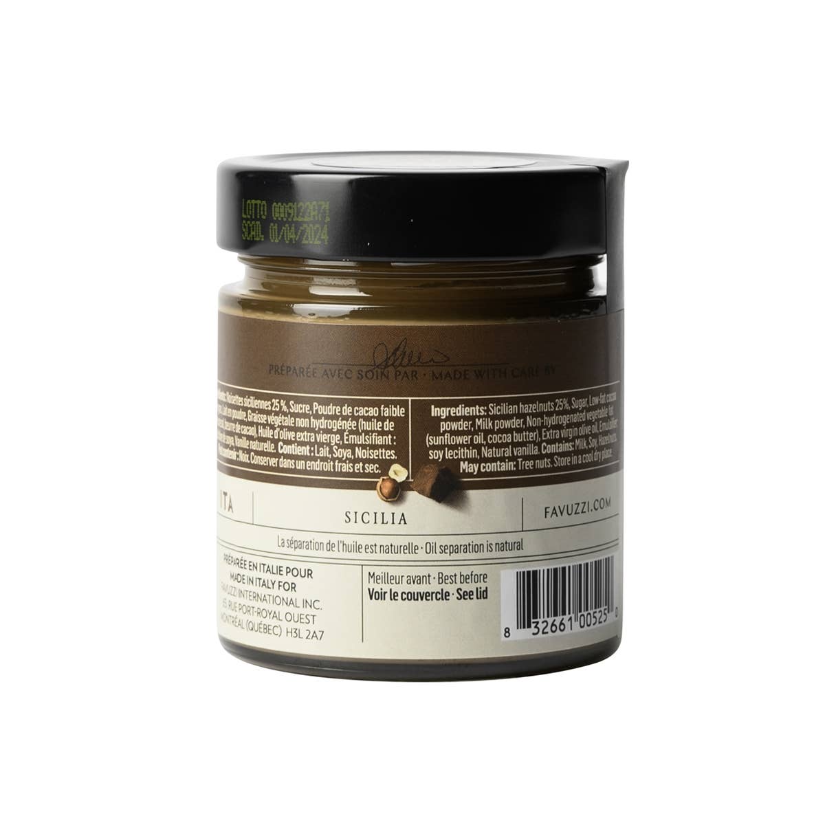 Chocolate And Hazelnuts Cream