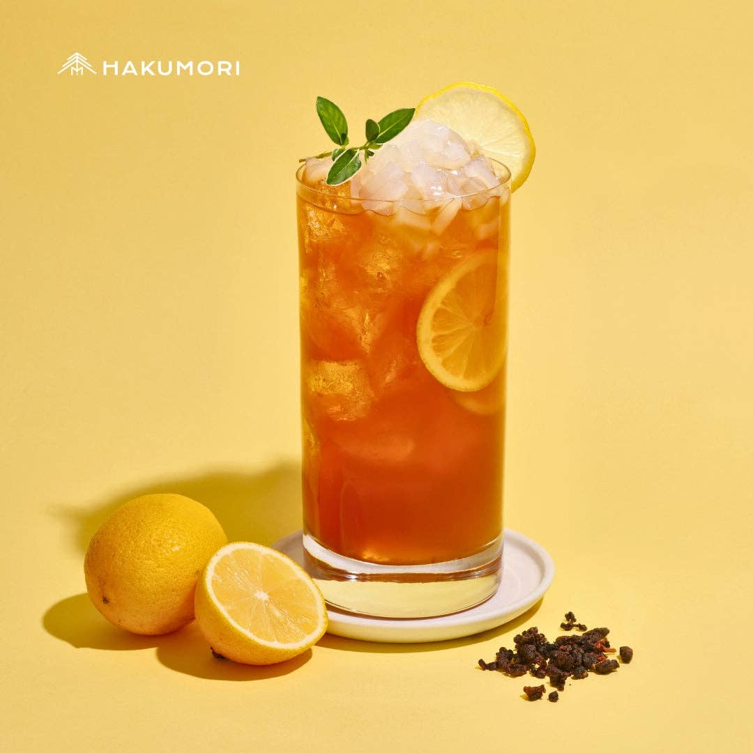 Lemon Iced Tea Instant Boba Kit: None / 1 Kit (6 Drinks)