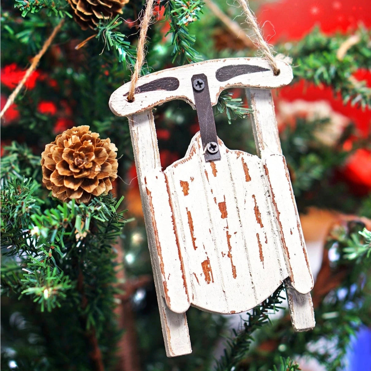 Sled Ornament