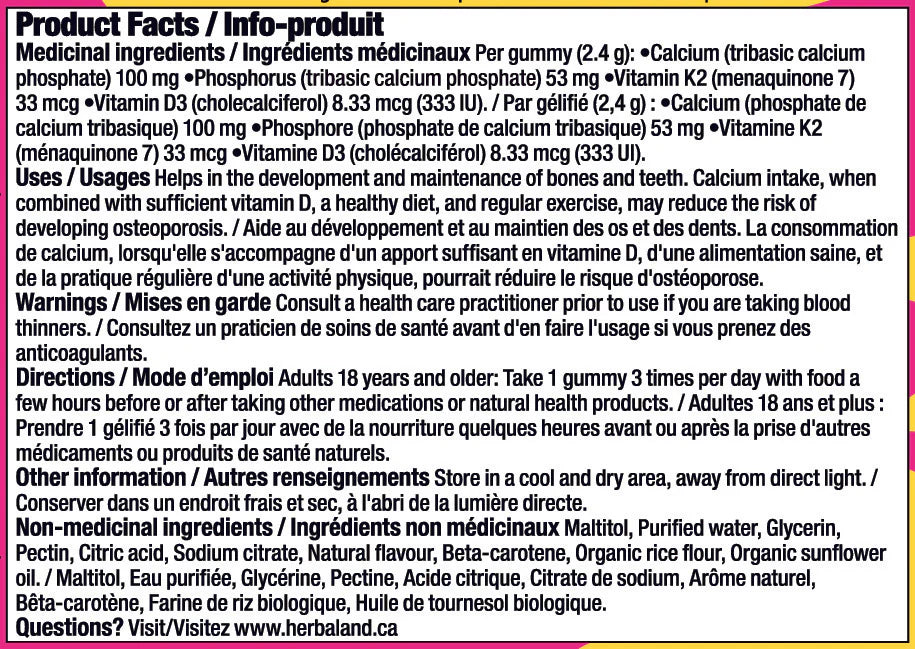 Herbaland Calcium Plus