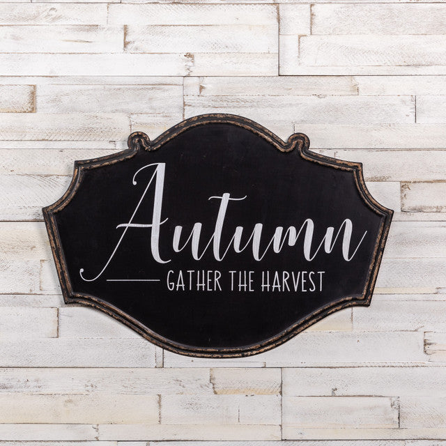 Autumn Gather Sign