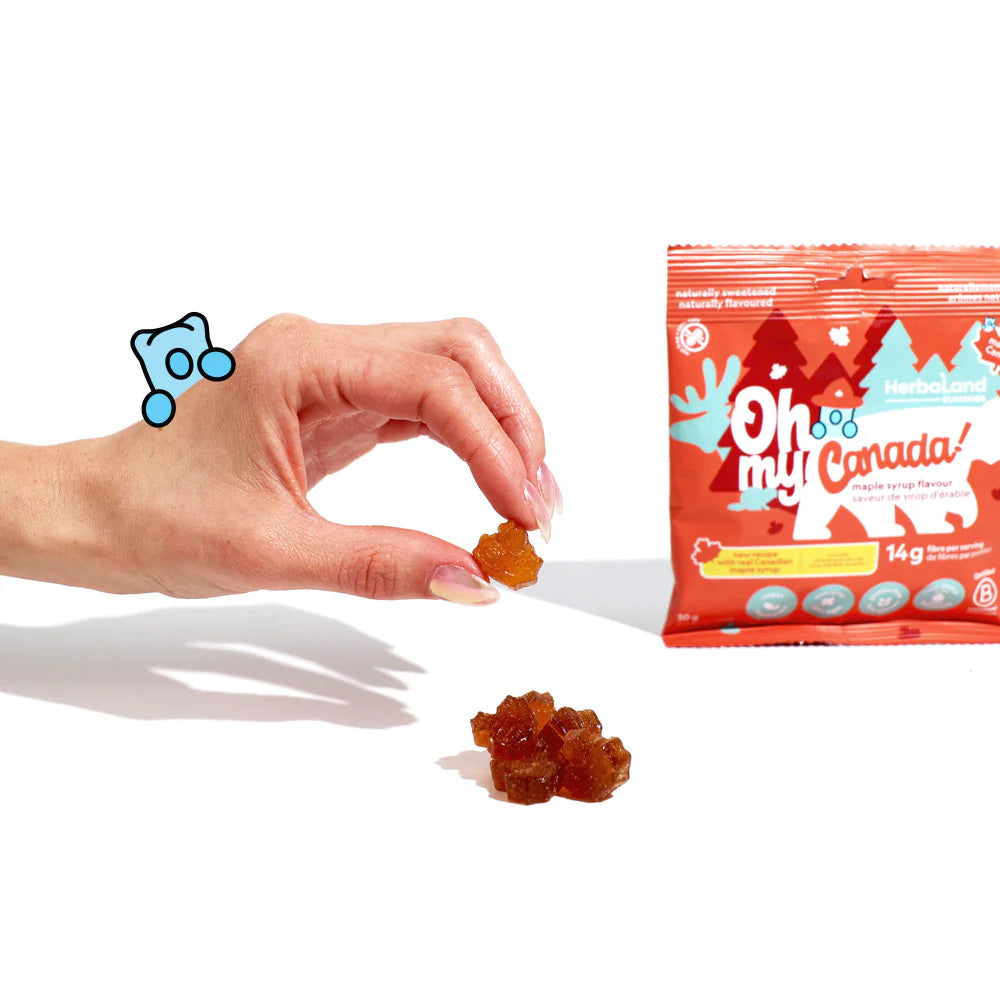 Herbaland Oh My Canada! Maple Syrup Gummies