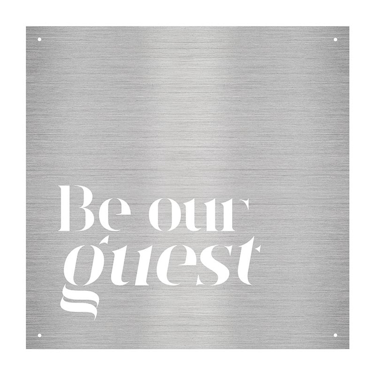Metal Cut-Out Sign