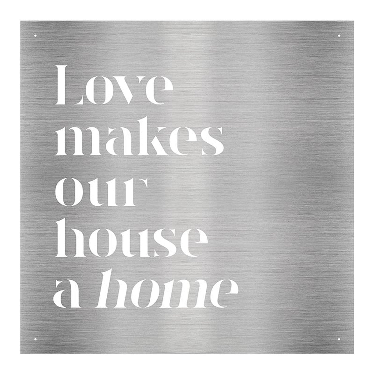 Metal Cut-Out Sign