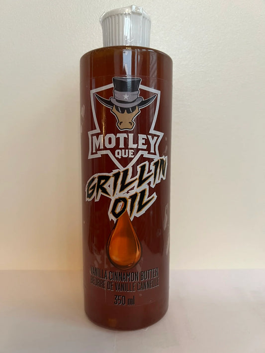 Motley Que Vanilla Cinnamon Butter Grillin Oil