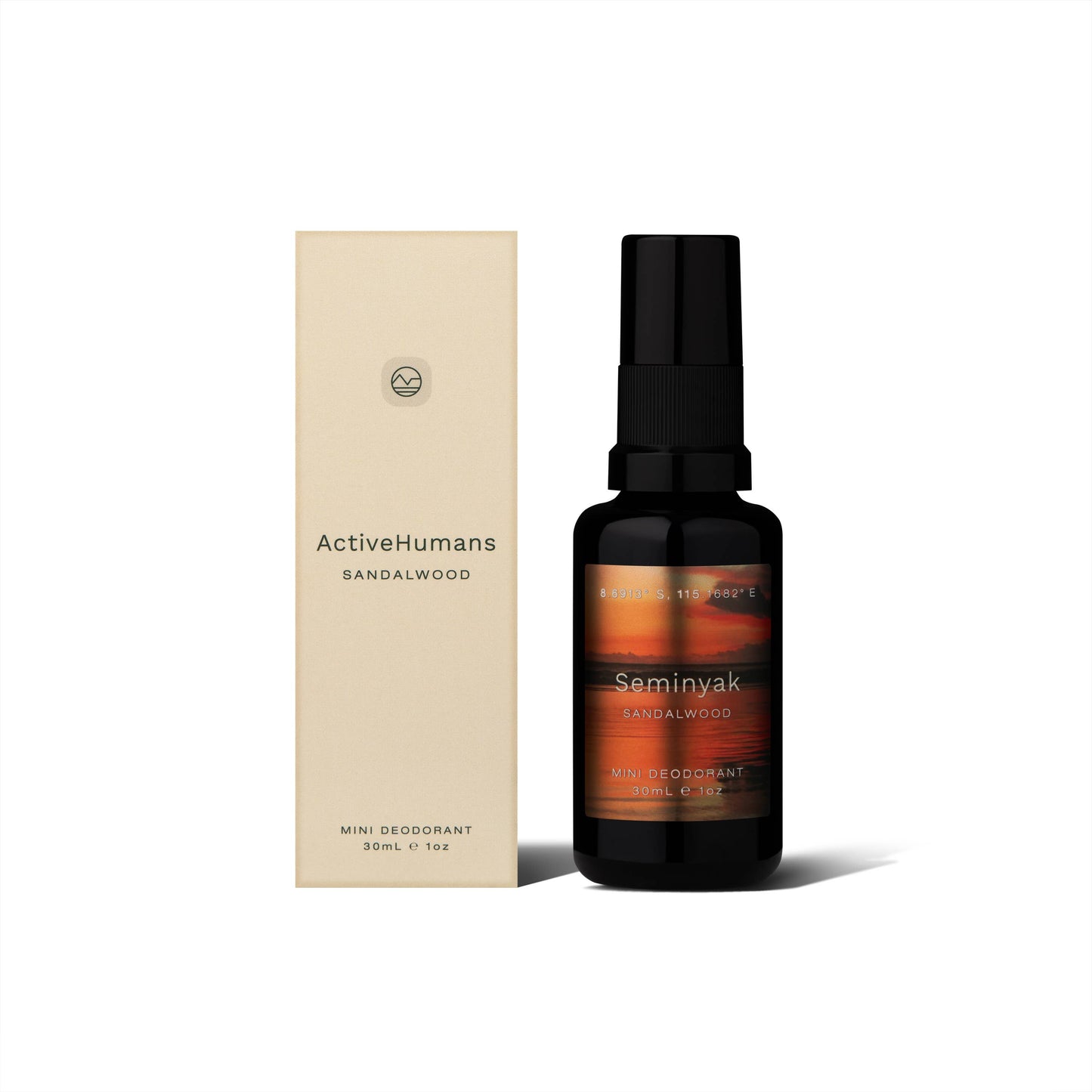 Deodorant Spray SANDALWOOD: 30 mL