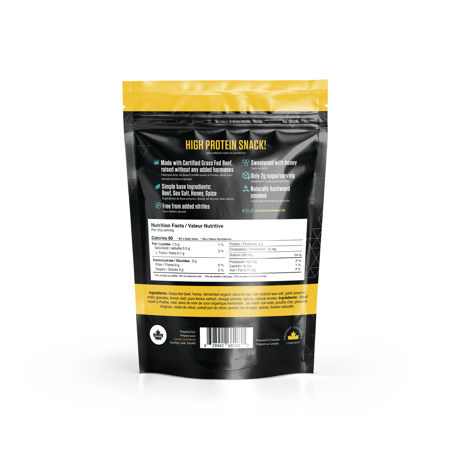 Electric Honey Beef Jerky