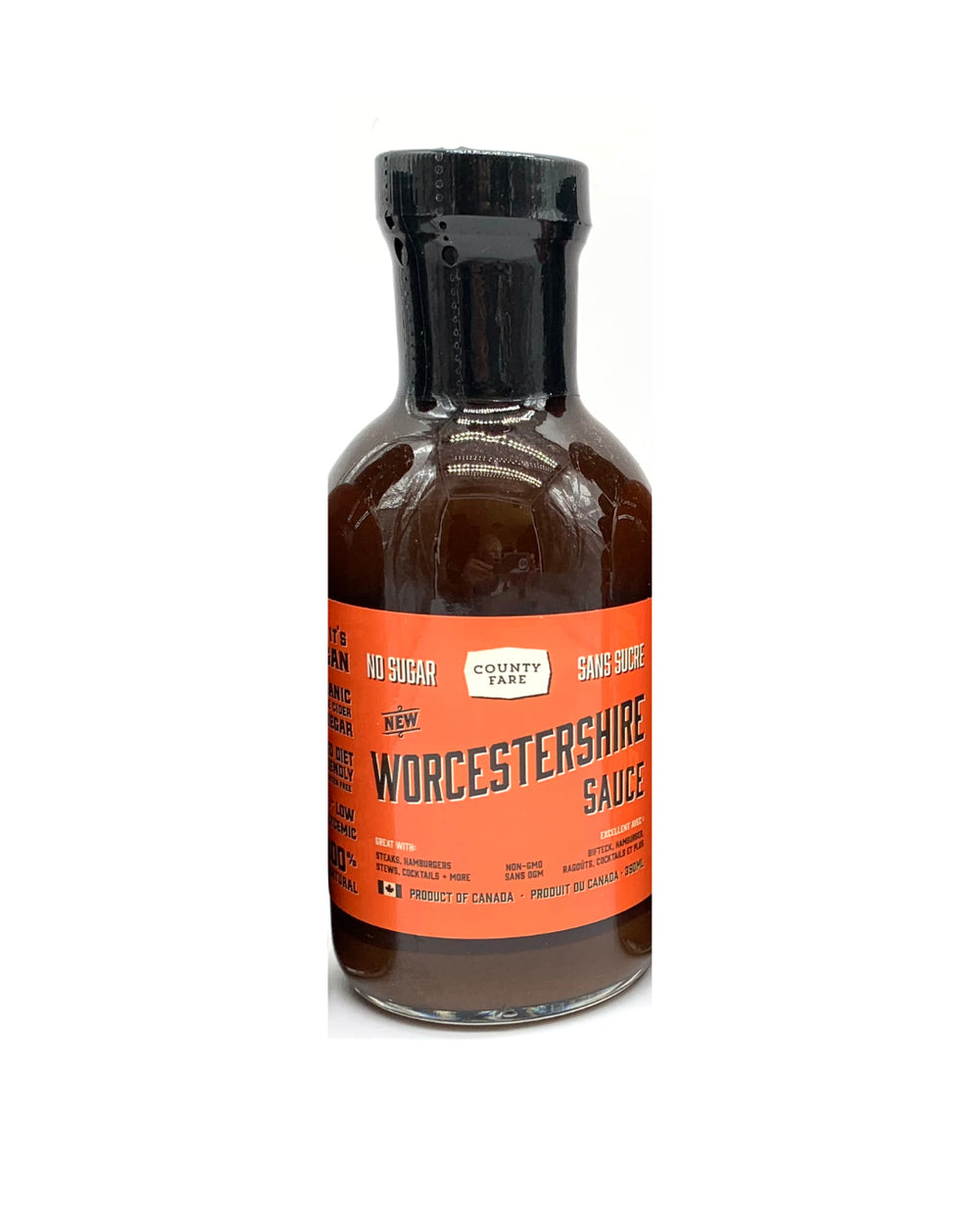 County Fare Worcestershire Sauce (No Sugar-Vegan)
