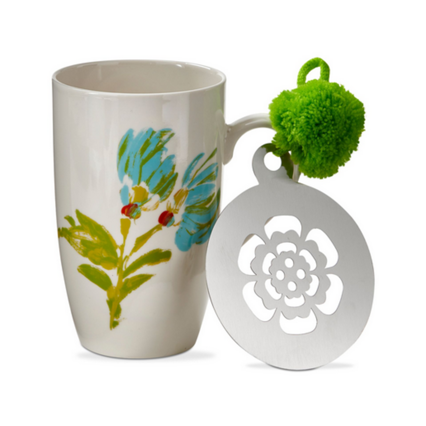 Blossom Mug & Stencil Set