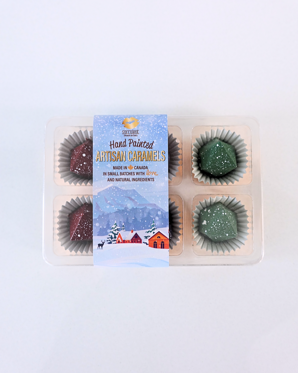 Caramels - Box of 6 Winter Collection