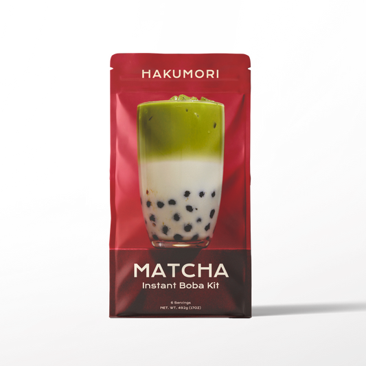 Matcha Boba Tea Kit: 1 Kit (6 Drinks)