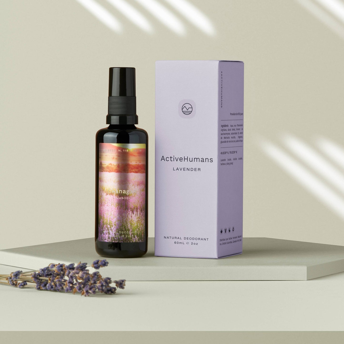 Deodorant Spray LAVENDER: 30 mL