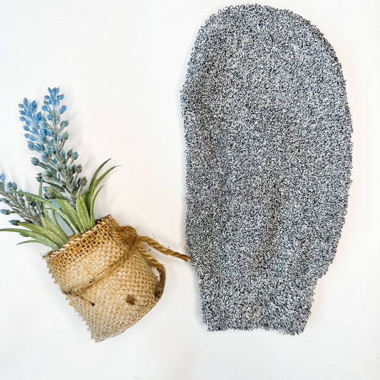 Organic Bamboo Fiber Shower Mitt: Bamboo Fiber