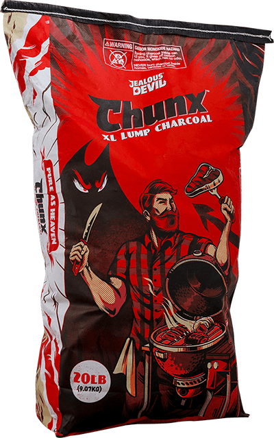 Jealous Devil Chunx XL Lump Charcoal 20lb