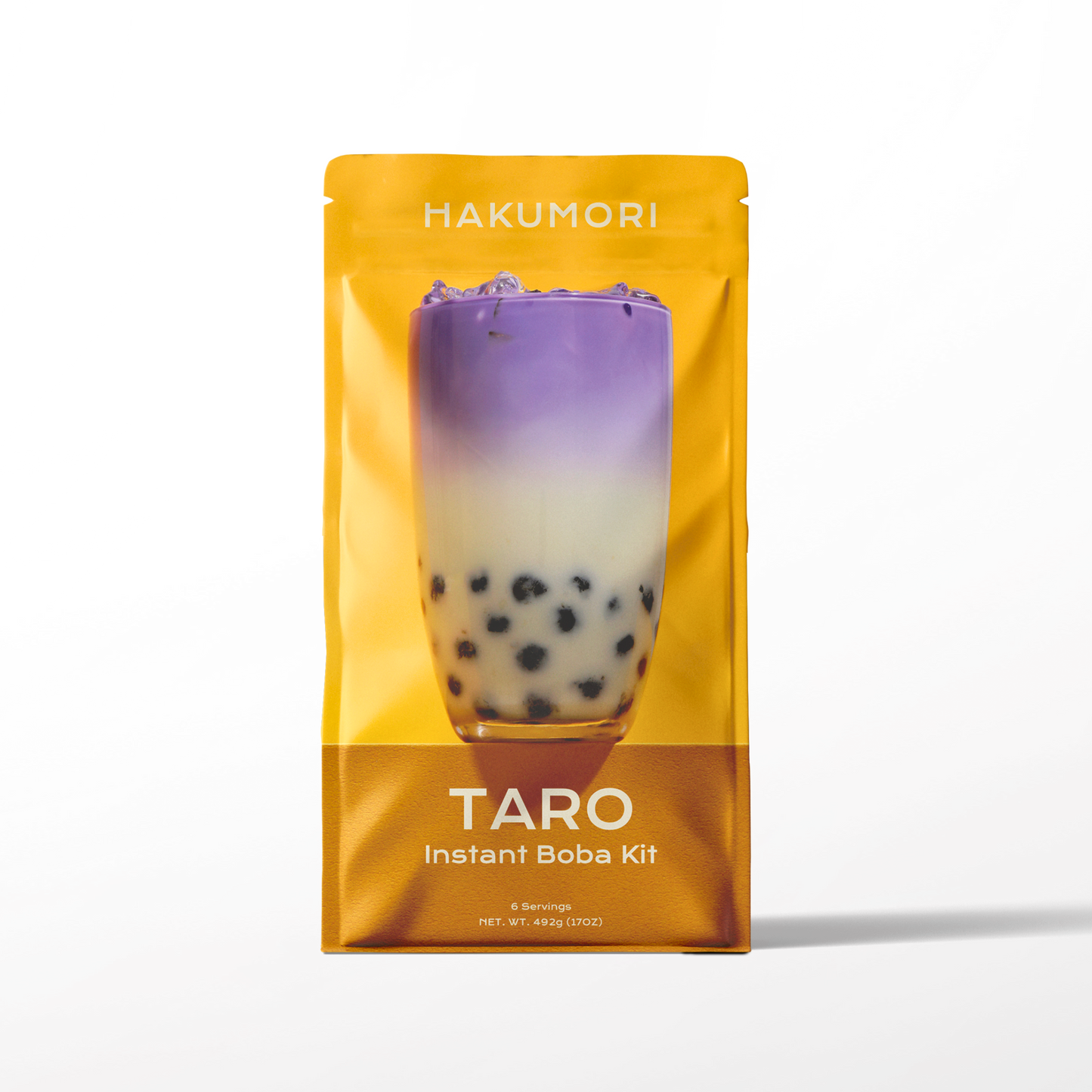 Taro Boba Tea Kit: 1 Kit (6 Drinks)
