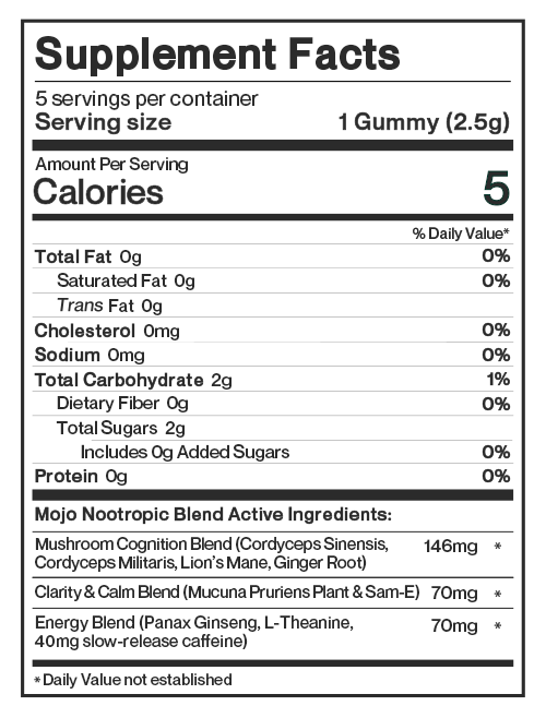 Brain Boosting Gummies, Strawberry Tangerine: 20ct