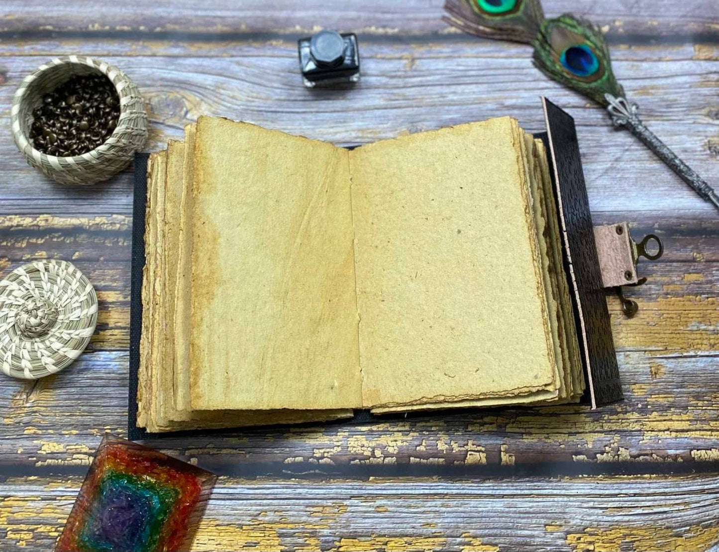 Premium Leather Vintage Journal - Harry potter